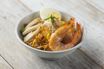 malaysian prawn noodle