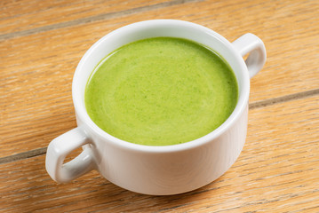 pea cream soup