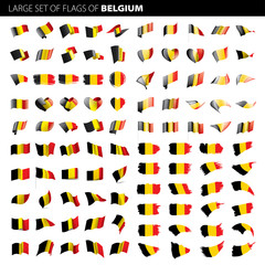 Flag of Belgium, Vector illustration