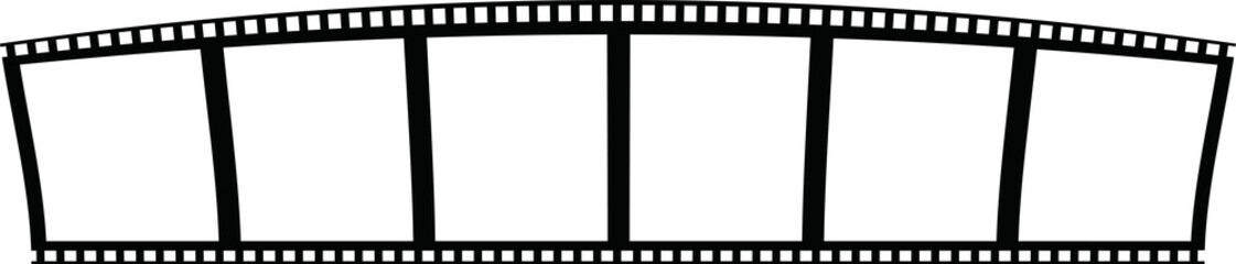 Movie film illustration