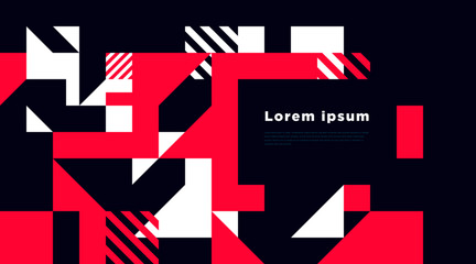 Covers with minimal design. Cool geometric backgrounds for your design.