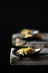 moules mariniere, a french recipe of mussels