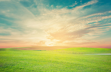 Natural sky landscape Outdoor background
