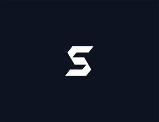 letter S logo element