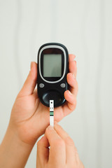 Blood test diabetes.