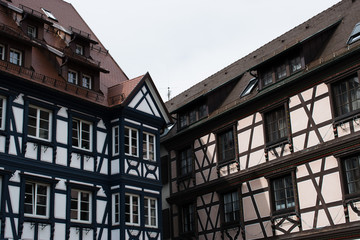 traditional german timber frame house in Gengenbach(Baden-Wuerttemberg)