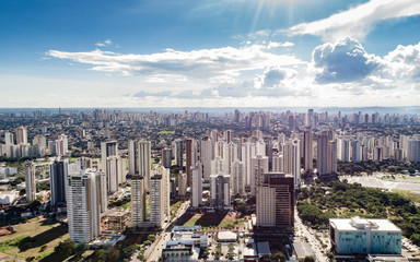 Fototapeta na wymiar Cidade de Goiania, Capital de Goias