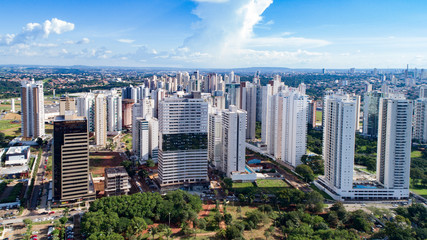 Fototapeta na wymiar Cidade de Goiania, Capital de Goias