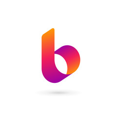 Letter b logo icon design template elements © arbuzu