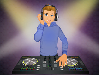 DJ at the console © adrenalinapura