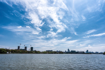 panoramic city skyline
