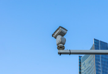cctv camera in city
