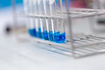 Analysis starch for study Chemical composition in laboratory.
