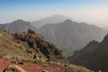 The NP Caldere de Taburiente, La Palma Island.