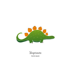 Obraz premium Vector dinosaur illustration