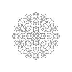 Mandala round design