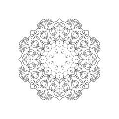 Mandala round design