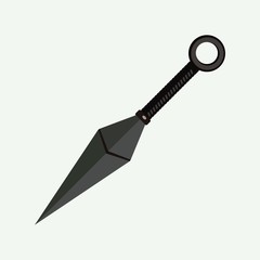 vector of ninja weapon illustration