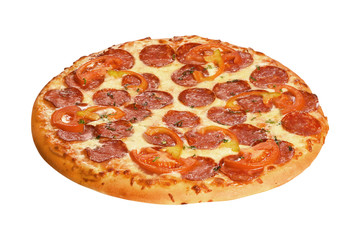 pizza salami , italian food 