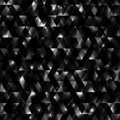 Glowing background from triangles