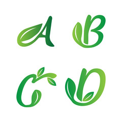 eco font logo