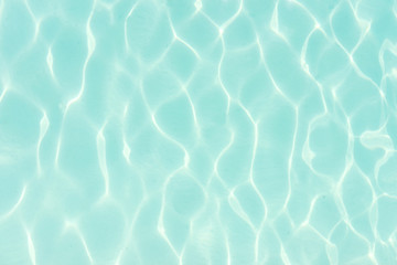 the close up of swimming pool with blue water