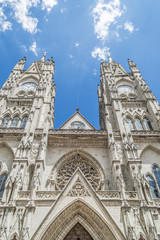 Naklejka premium Basílica voto nacional