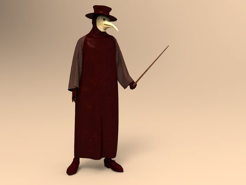 M&eacute;dico de la peste negra