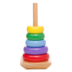 Children's toy pyramid