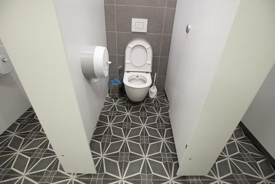 Public Toilet Cubicle  