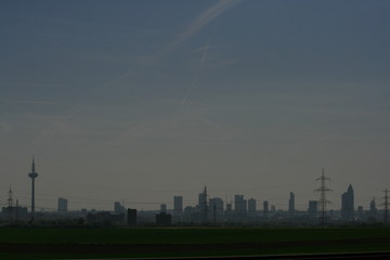 Fototapeta na wymiar Skyline Frankfurt am Main 3