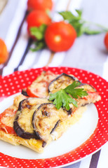 Сasserole with eggplant