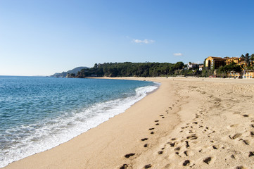 Spanish seashore
