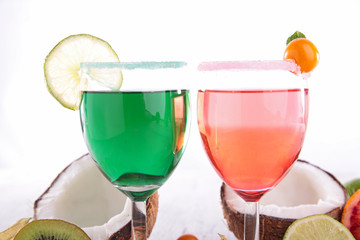 summer fresh drink, cocktail