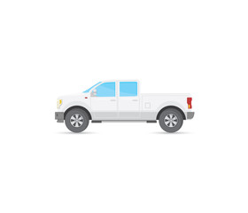 pickup vehicles vector design