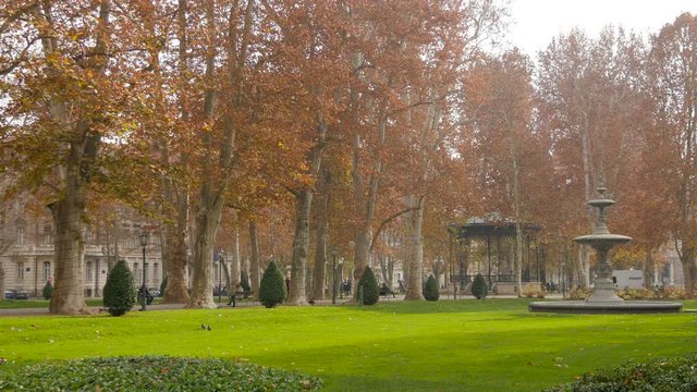 Park Zrinjevac in Zagreb