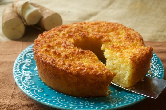 MARAVILHOSO BOLO DE MANDIOCA