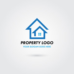 property house logo concept
