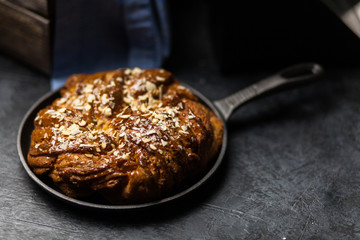Sweet maple syrup bread