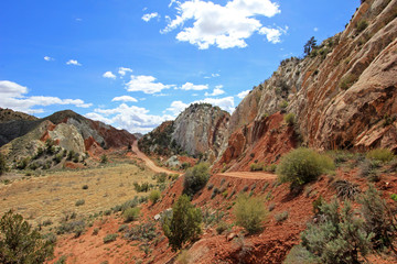 Cottonwood Canyon Road, a backroad in Grand Staircase Escalante National Monument, Utah, United States, USA