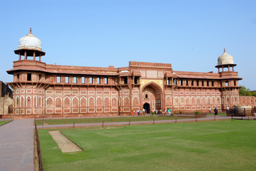 Agra, Rajasthan, le Fort rouge d'Agra, Inde