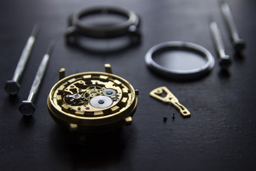Mechanical watch repair