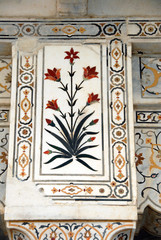 Agra, Rajasthan, le Fort rouge d'Agra, Inde