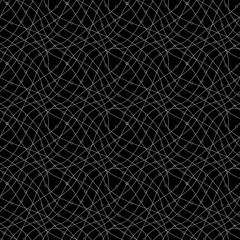 Wavy line pattern, mesh, seamless background.