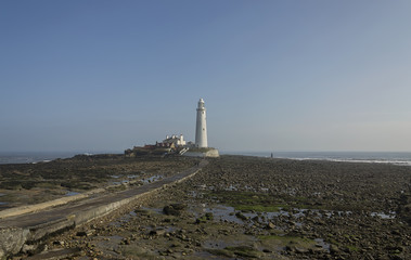 Fototapeta premium St Mary's lighthouse Whitley Bay