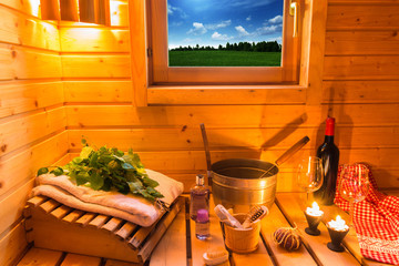 Still Midsummer celebrations in the Finnish sauna