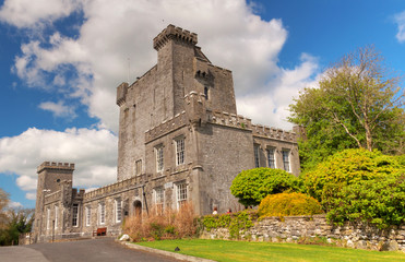 Fototapeta na wymiar Knappogue Castle in Co. Clare - Ireland