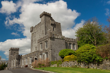 Fototapeta na wymiar Knappogue Castle in Co. Clare - Ireland