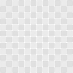 Abstract seamless pattern of squares with rounded corners.
