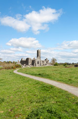 Quin abbey in Ireland